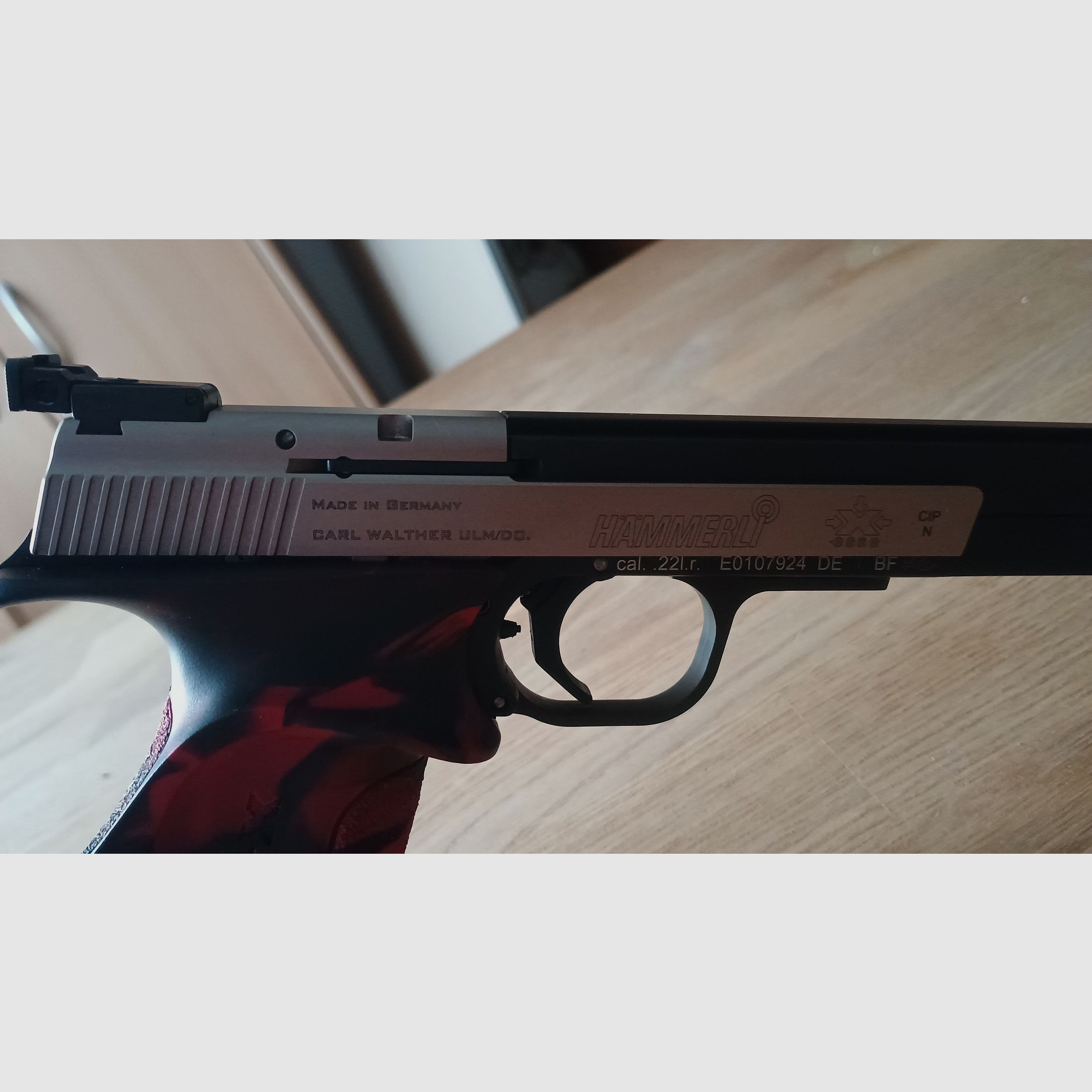 Hämmerli X-esse SPORT SF caliber .22lr sports pistol left-handed
