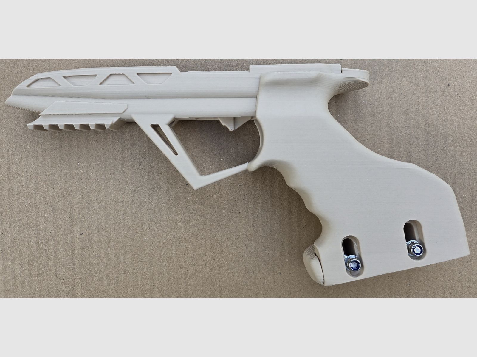 Matchgrip voor Diana Chaser Bandit Airbug hout PLA - populierenhout 3D print