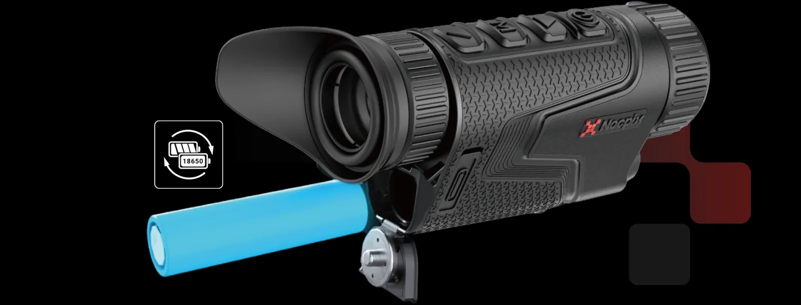 Caméra thermique Nocpix LUMI H35R, 640×512, 12 µm, LRF, image 7 sur 9