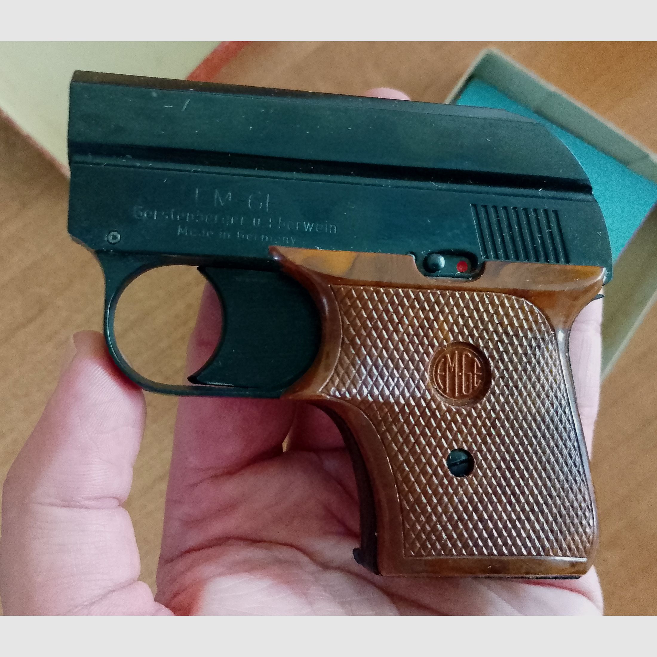 EM-GE Mod. 63 Kal. 6 mm Flobert/ PTB 6 in OVP!