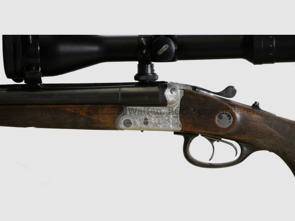 Krieghoff Trumpf with left-handed stock 7x65R; 16/70