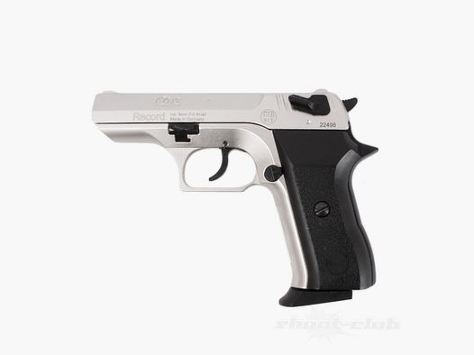 Record COP Schreckschuss Pistole 9mm P.A.K. - Nickel