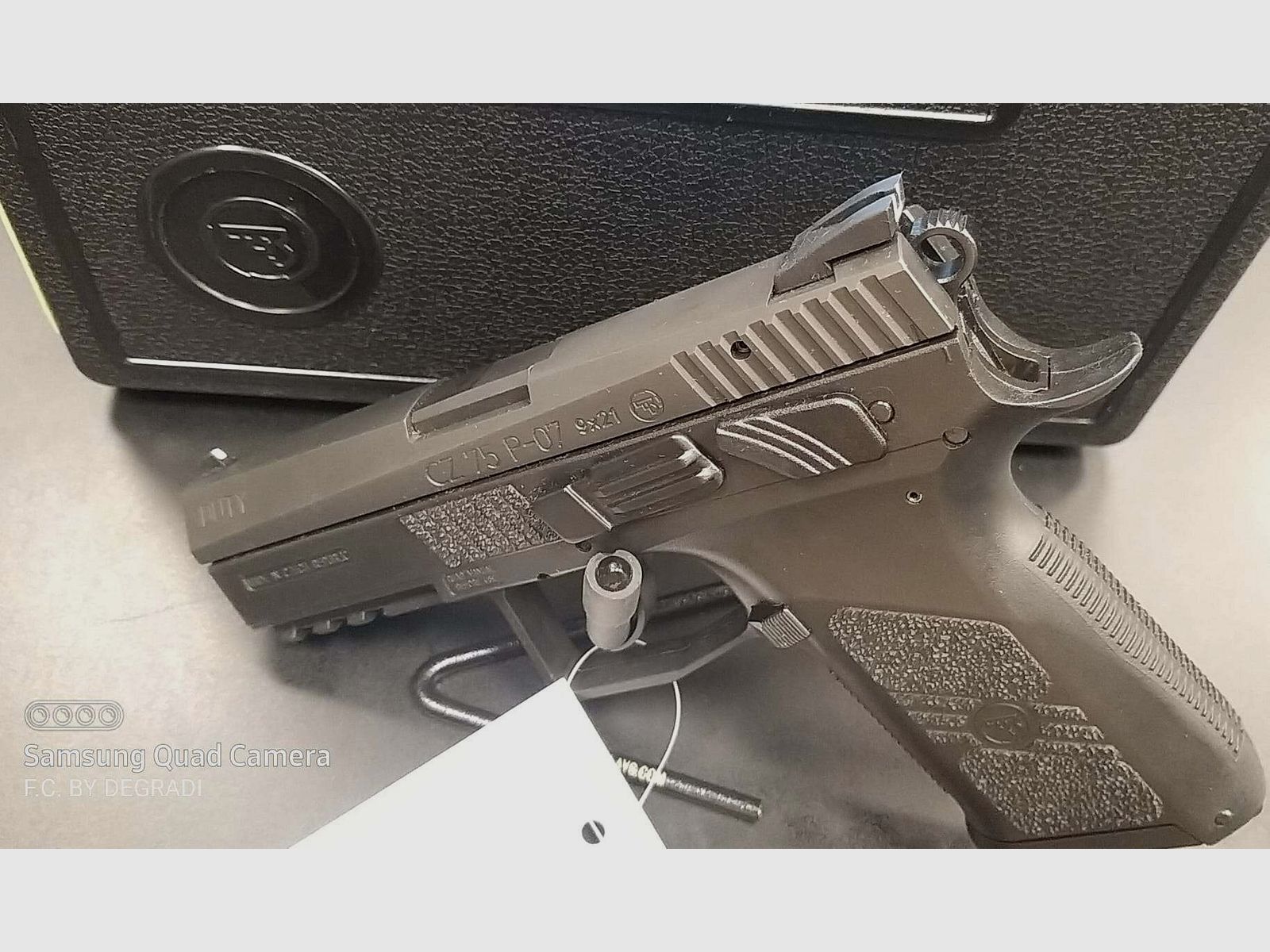 CZ MODEL 75 P-07 DUTY KALIBER 9X21, Bild 3 von 4