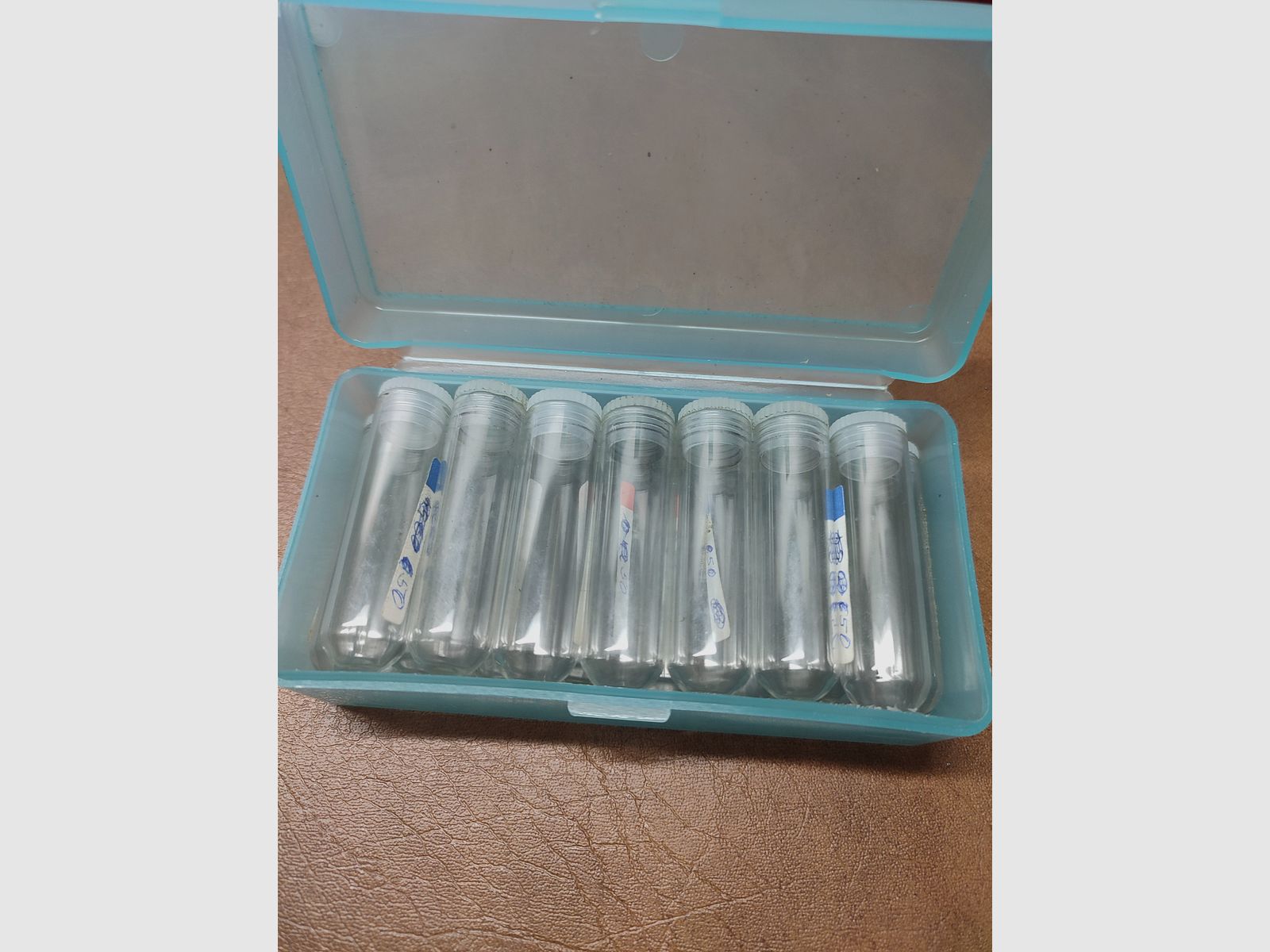 Schwarzpulver Röhrchen Set 95 Stück inkl. Boxen  Vorderlader 