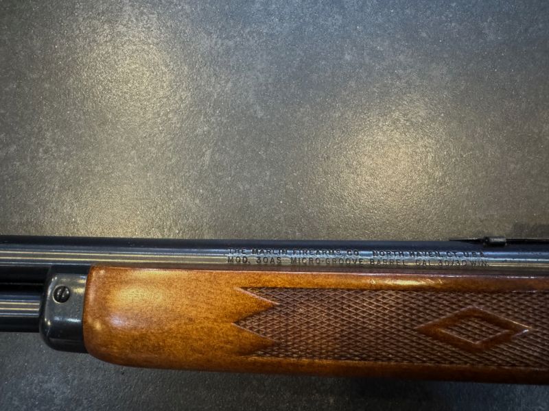 Unterhebelrepetierer/ Unterhebelrepetierbüchse Marlin Mod. 30 AS Kal. 30-30 Win.