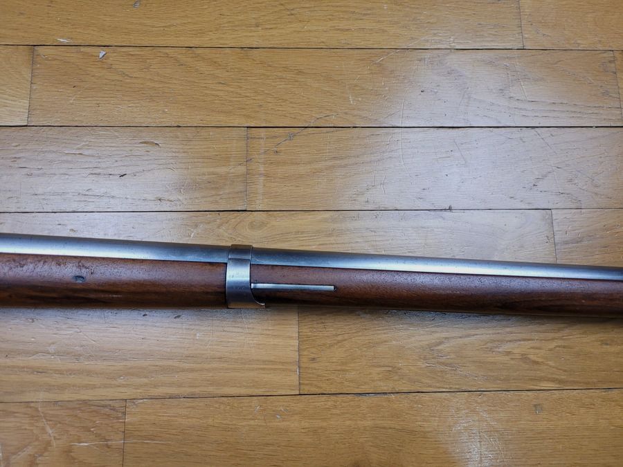 Schöner Voltigeur-Gewehr 1822 Tbis – Königliche Manufaktur Saint-Etienne 1830 – Umgebaut T in Tulle dann Bis in Tulle ebenfalls – Perfekt homogen – Bajonett – Hervorragender Zustand!, Bild 6 von 32