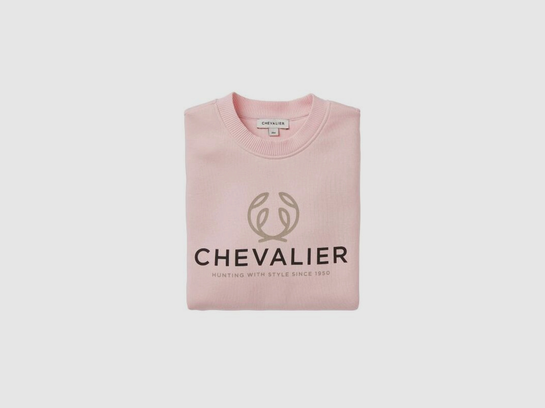 Chevalier Damen Logo Sweater Soft pink