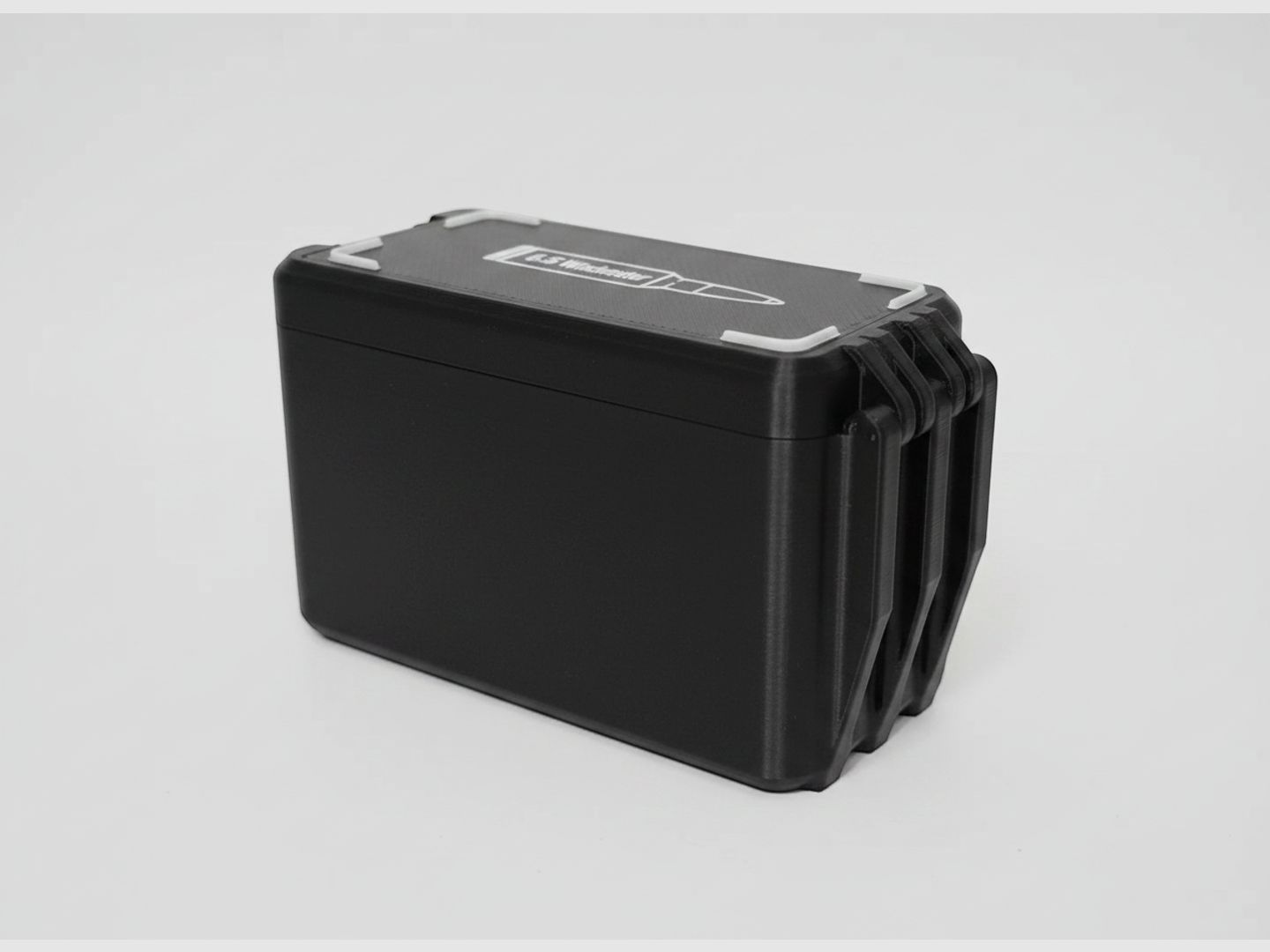 Filamelt Munitionsbox / 270 Winchester / 'Klapp- / Rastdeckel' / Patronenbox, Ammo Box