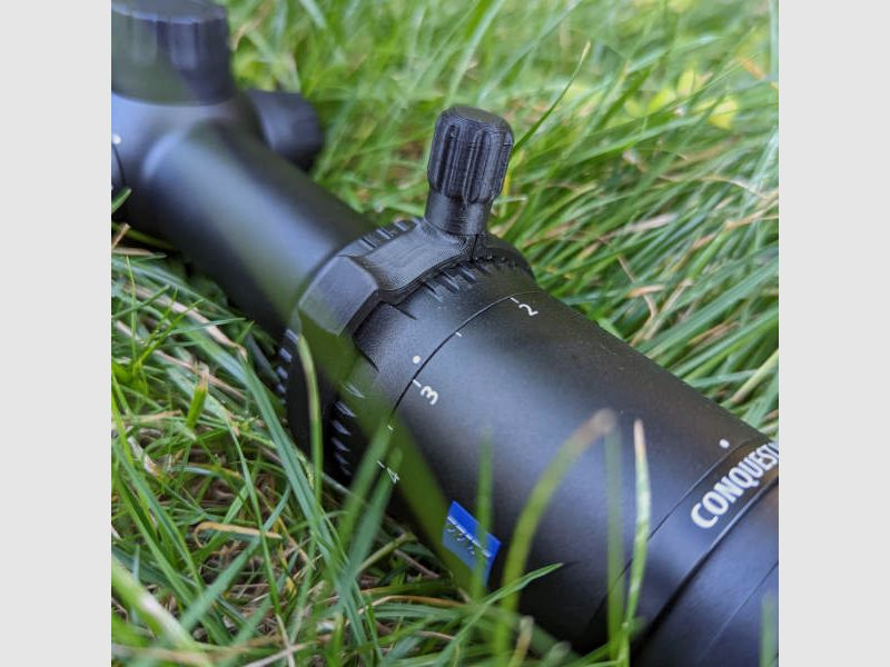 Dla Zeiss Conquest V4: Szybka dźwignia do ustawiania powiększenia