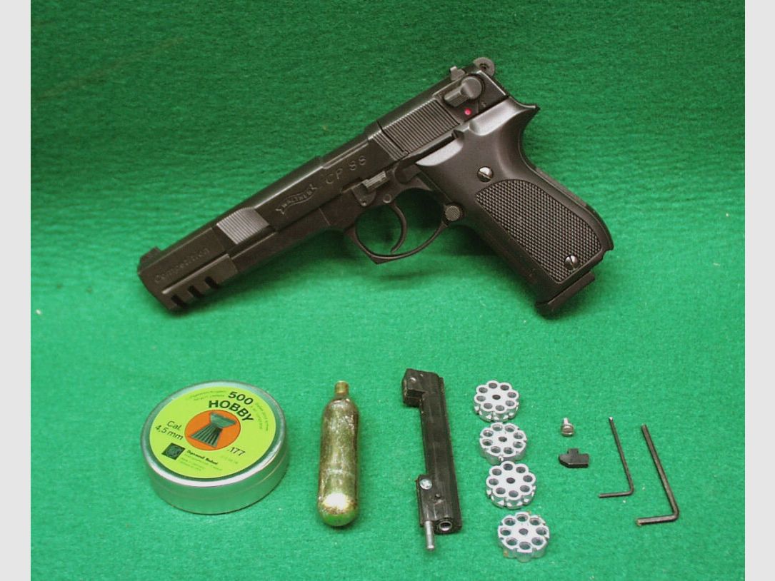 Umarex Walther CP88 4" Competition CO2 Pistole, Bild 1 von 3