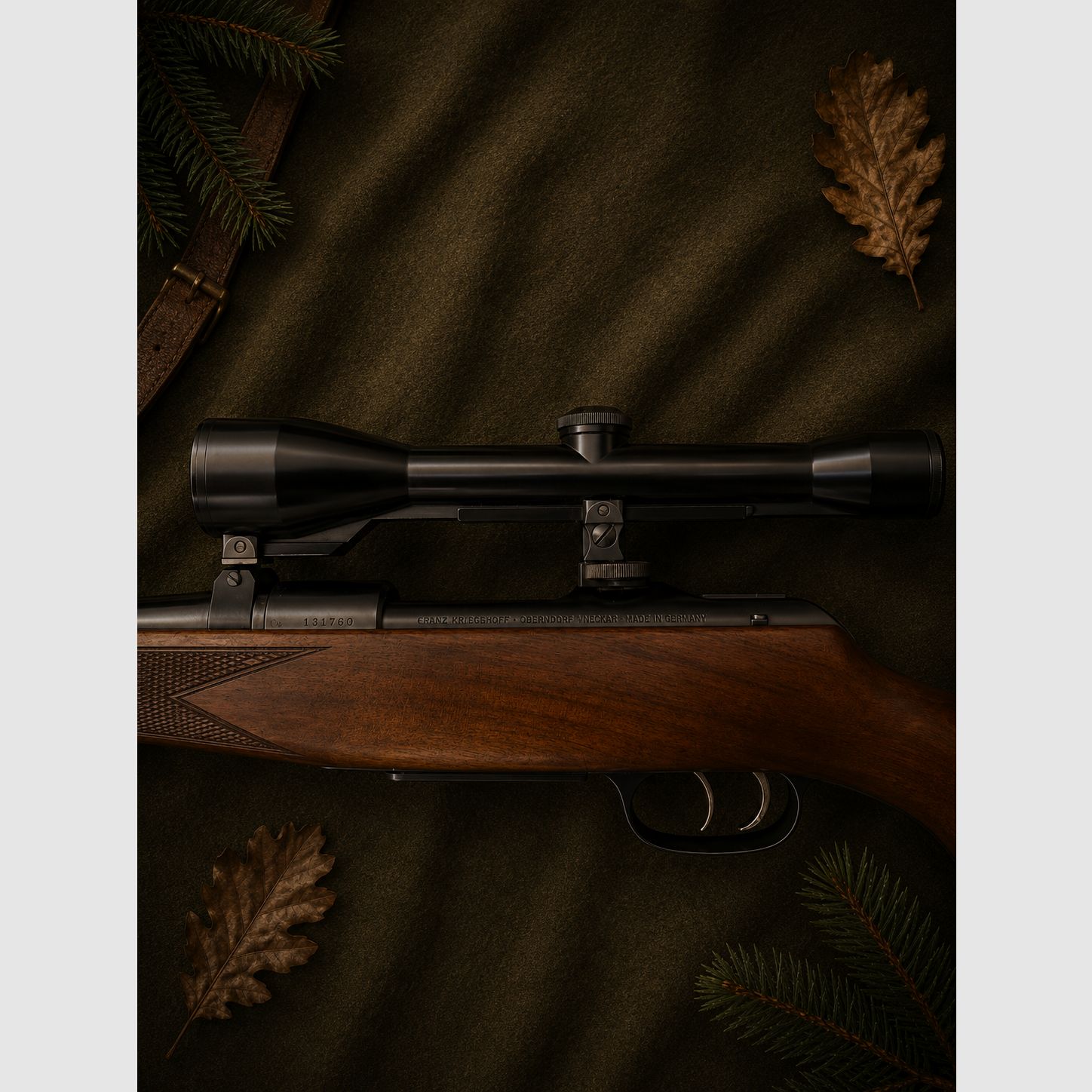 Repetierbüchse Stutzen Krico mit Zeiss 6x42