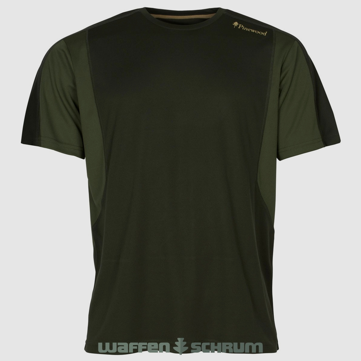 Pinewood T-Shirt Function Finnveden Moss Green