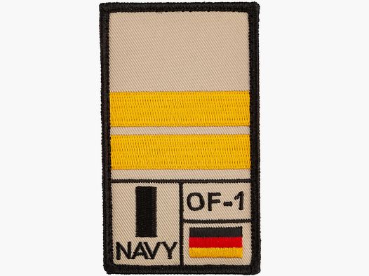 Café Viereck Café Viereck Rank Patch Oberleutnant zur See sand