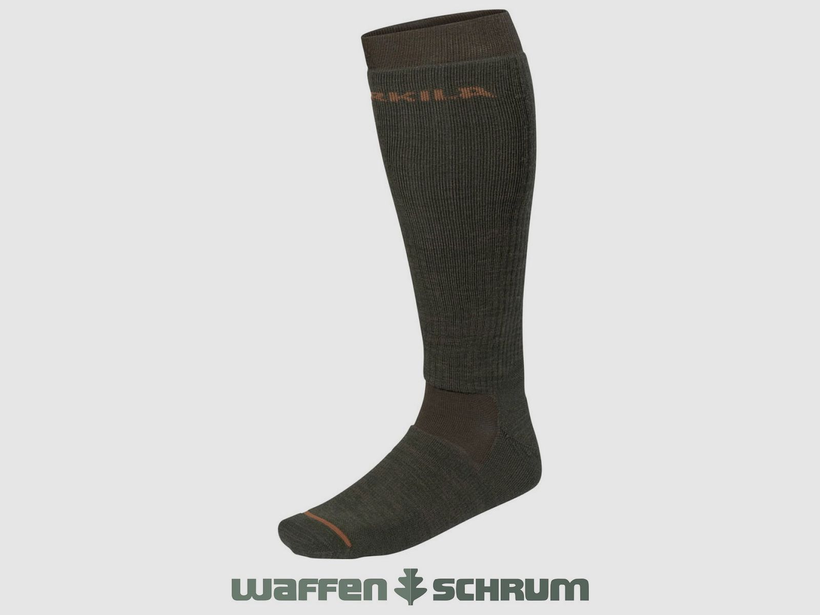 Chaussettes Härkila Pro Hunter 2.0 longues vert saule/marron ombre
