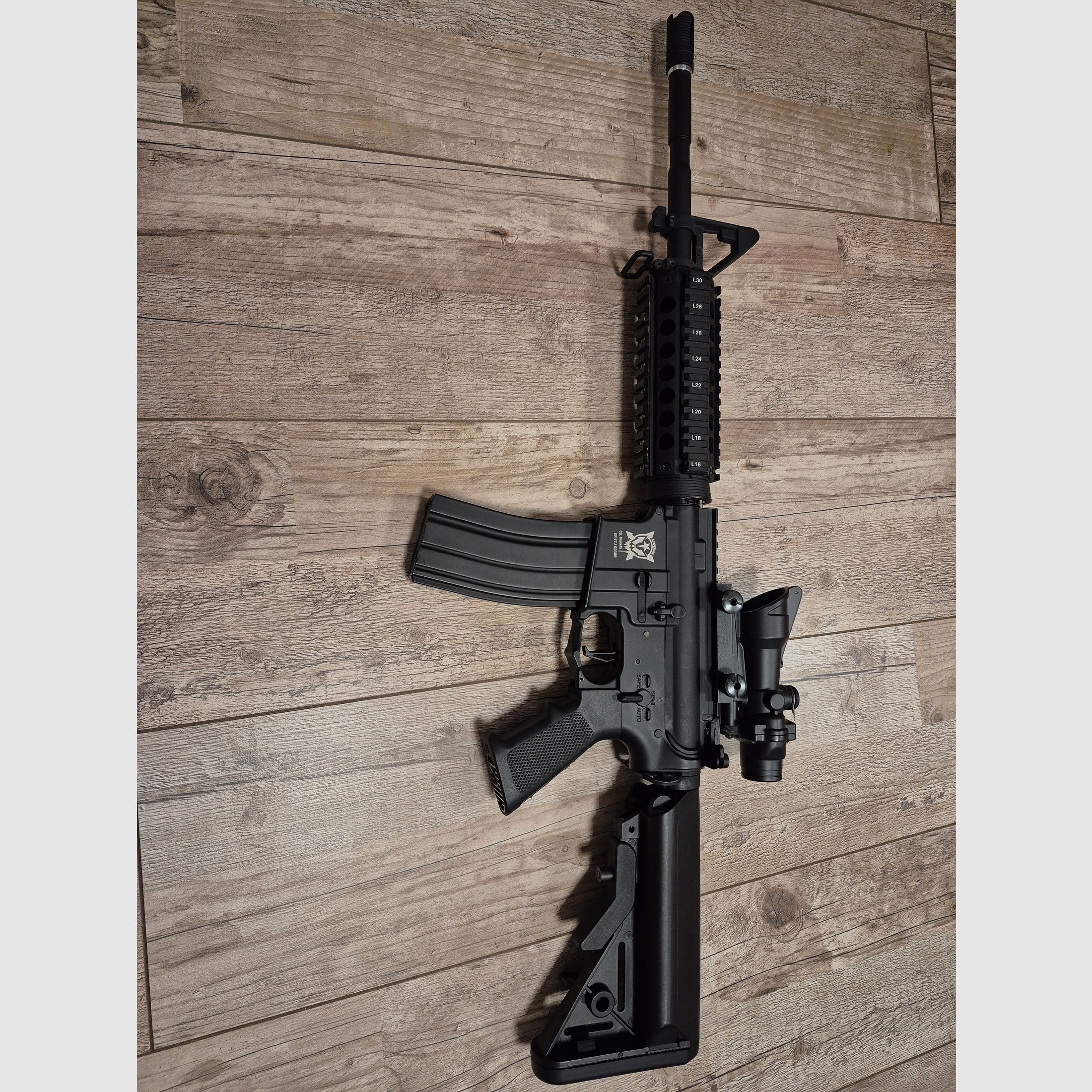 Kompletny zestaw APS ASR404 M4 Carbine + akcesoria