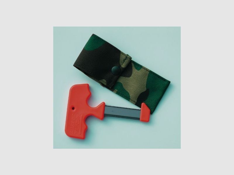 Aufbrechsäge T-Griff mit Gürteletui