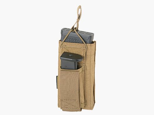 5.56/9mm Open Top Single Magazine Combo Pouch - Coyote Brown [EM]