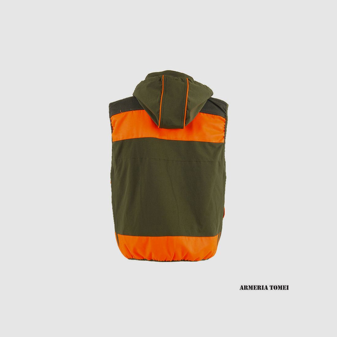 VEST – RS HUNTING – LV 600 FLUORESCENT ORANGE WITH HOOD, image 3 of 3