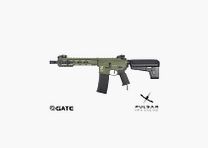 Delta Armory M4 AR15 M-LOK 10 Zoll CHARLIE GATE PULSAR HPA Airsoft Gewehr in Oliv