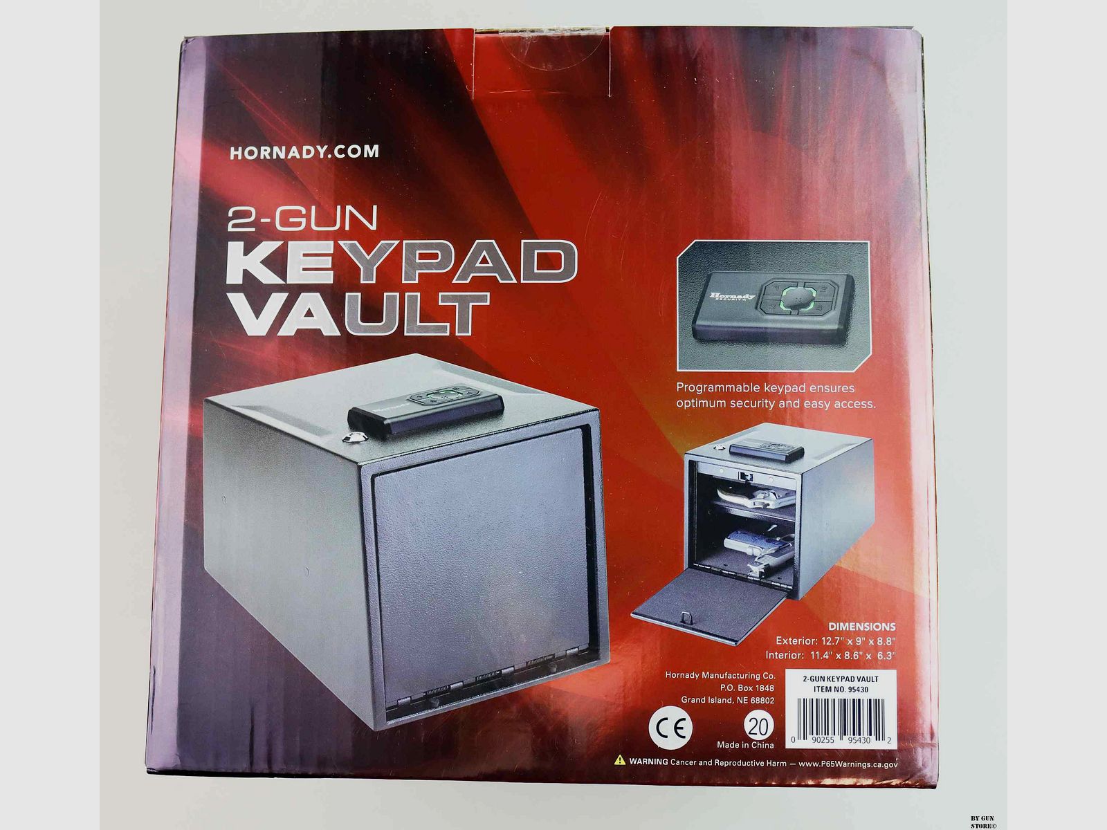 BOX HORNADY VAULT – CASSETTA DI SICUREZZA PER PISTOLE, immagine 2 di 4