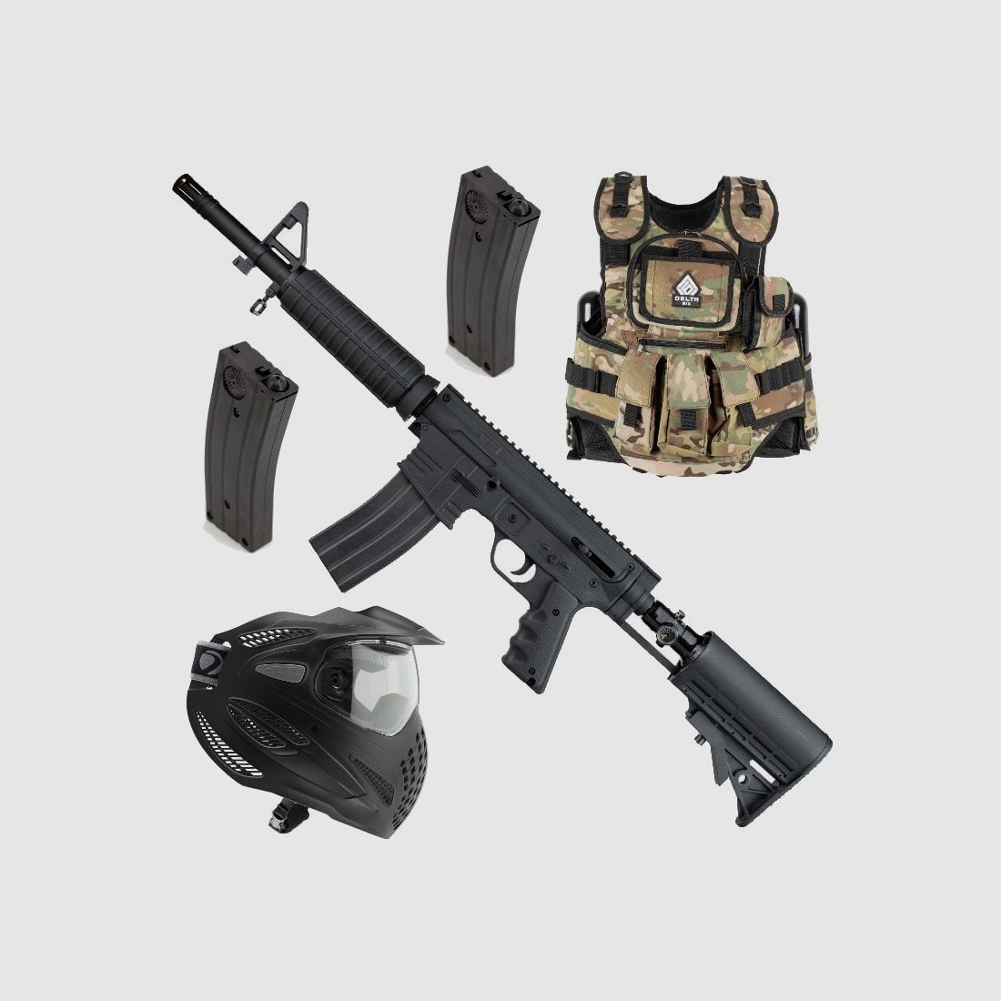 DELTA SIX MFG-ONE MagFed Paintball Komplettpaket