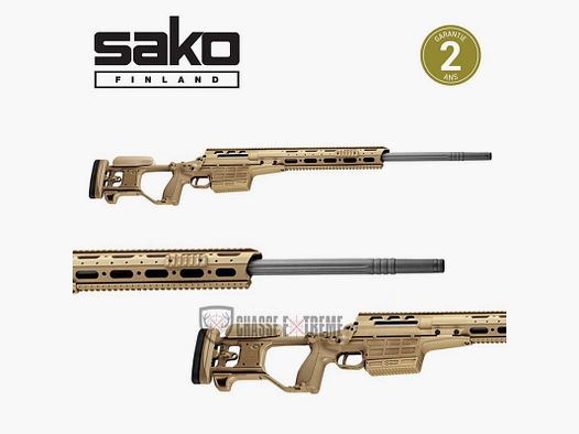 Fucile SAKO TRG M10 Coyotte Brown Cal. 338 Lapua Mag 69cm