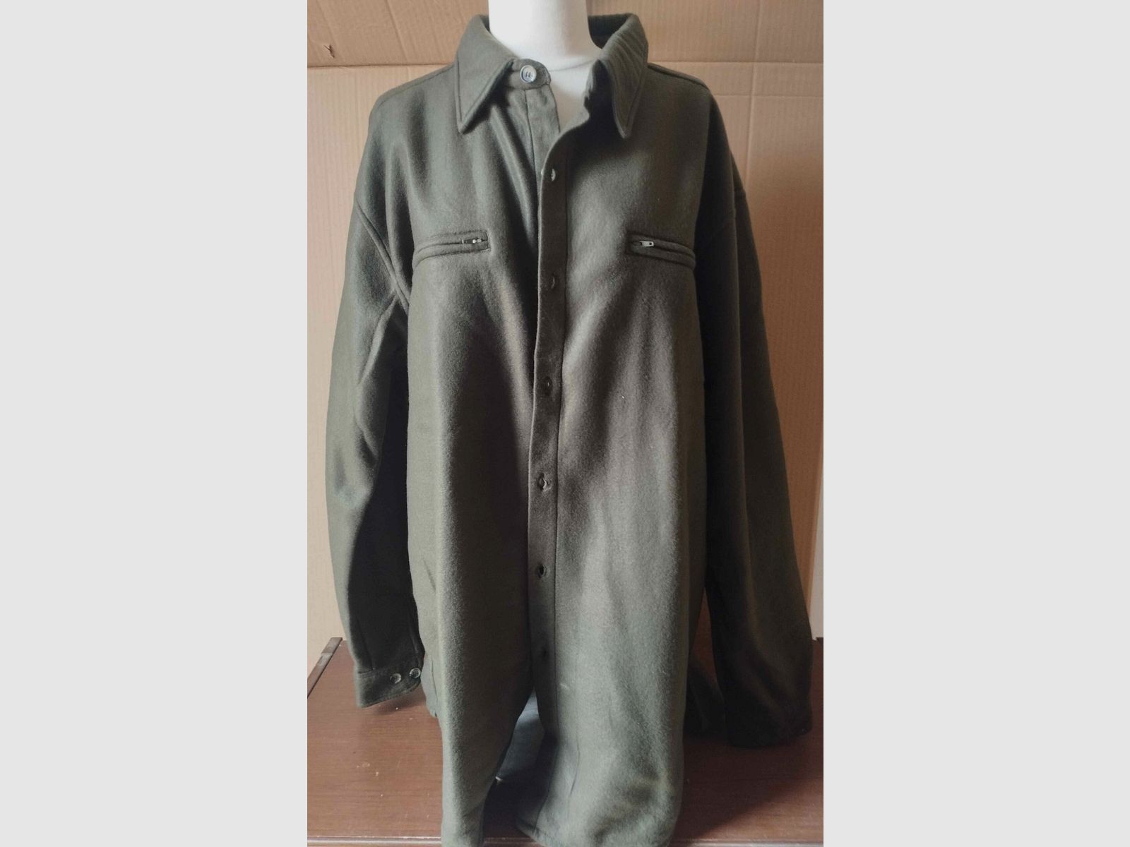 CAMICIA K2 PILE GREEN WITH 2 POCKETS Size M, image 4 of 4