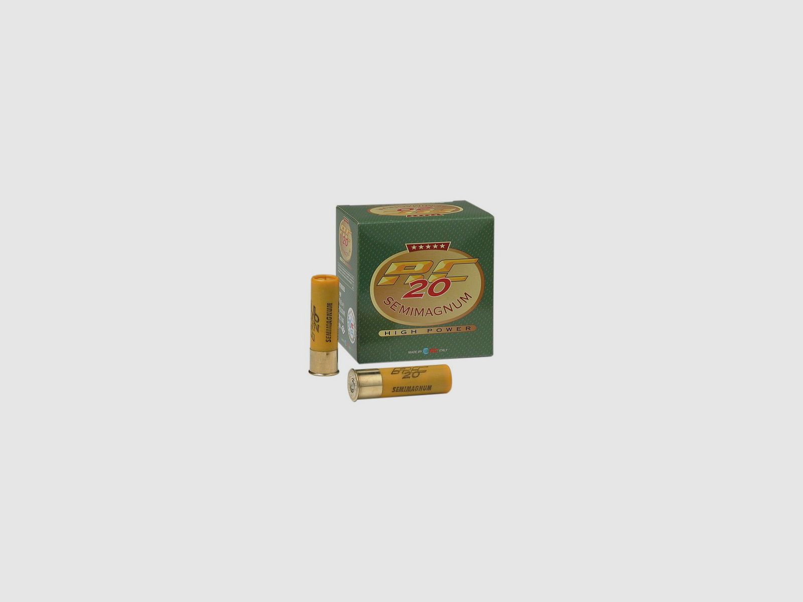 Patronen RC Typ 3 Semimagnum Kal. 20/70 32 g Bleischrot 6