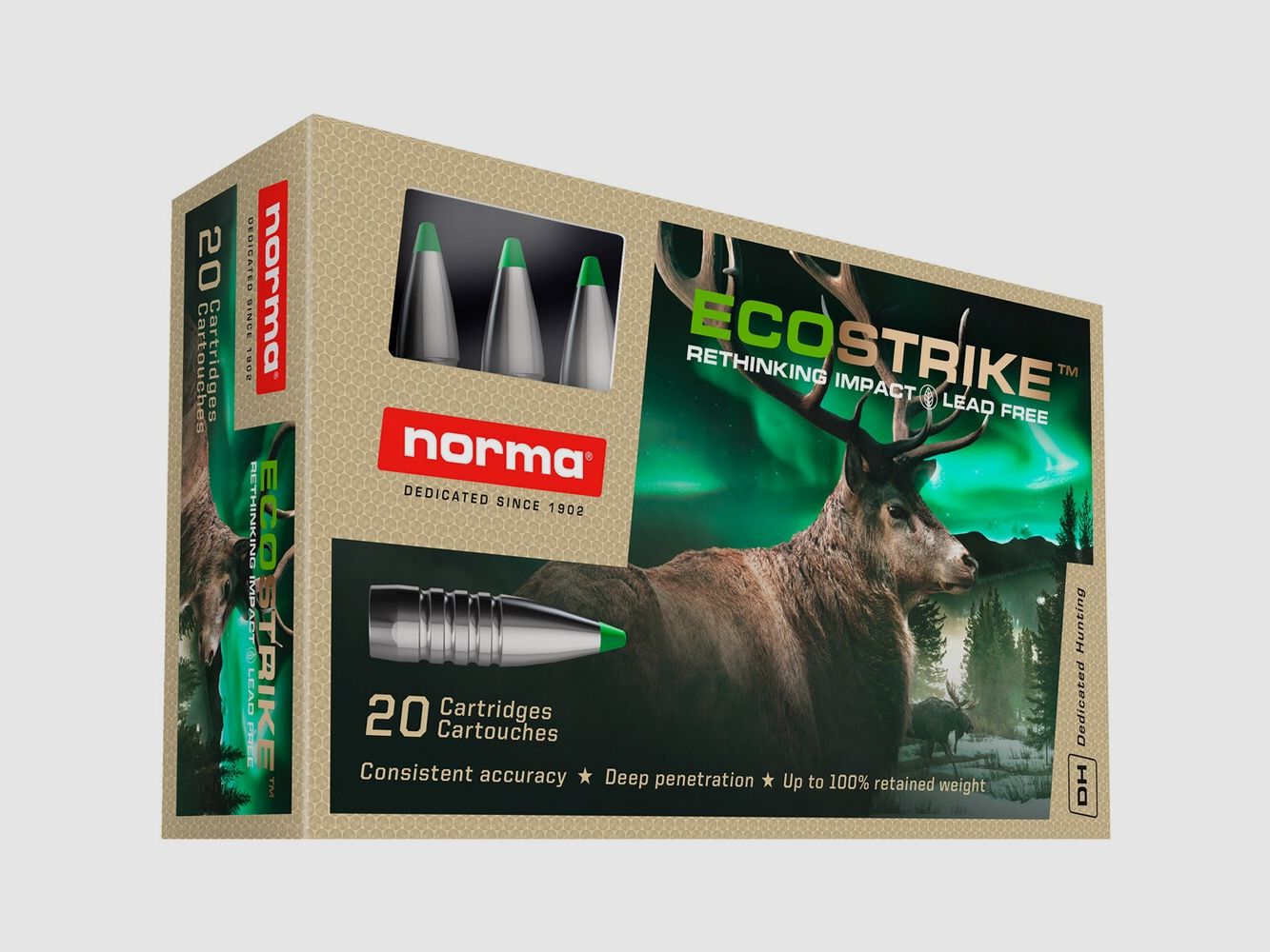 .300 PRC Ecostrike 10.7g/165grs., image 1 of 3