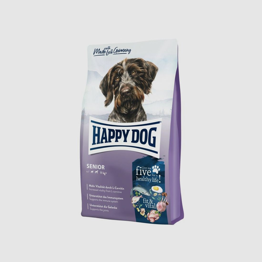 Happy Dog Hunde Trockenfutter fit & vital Senior 4 kg