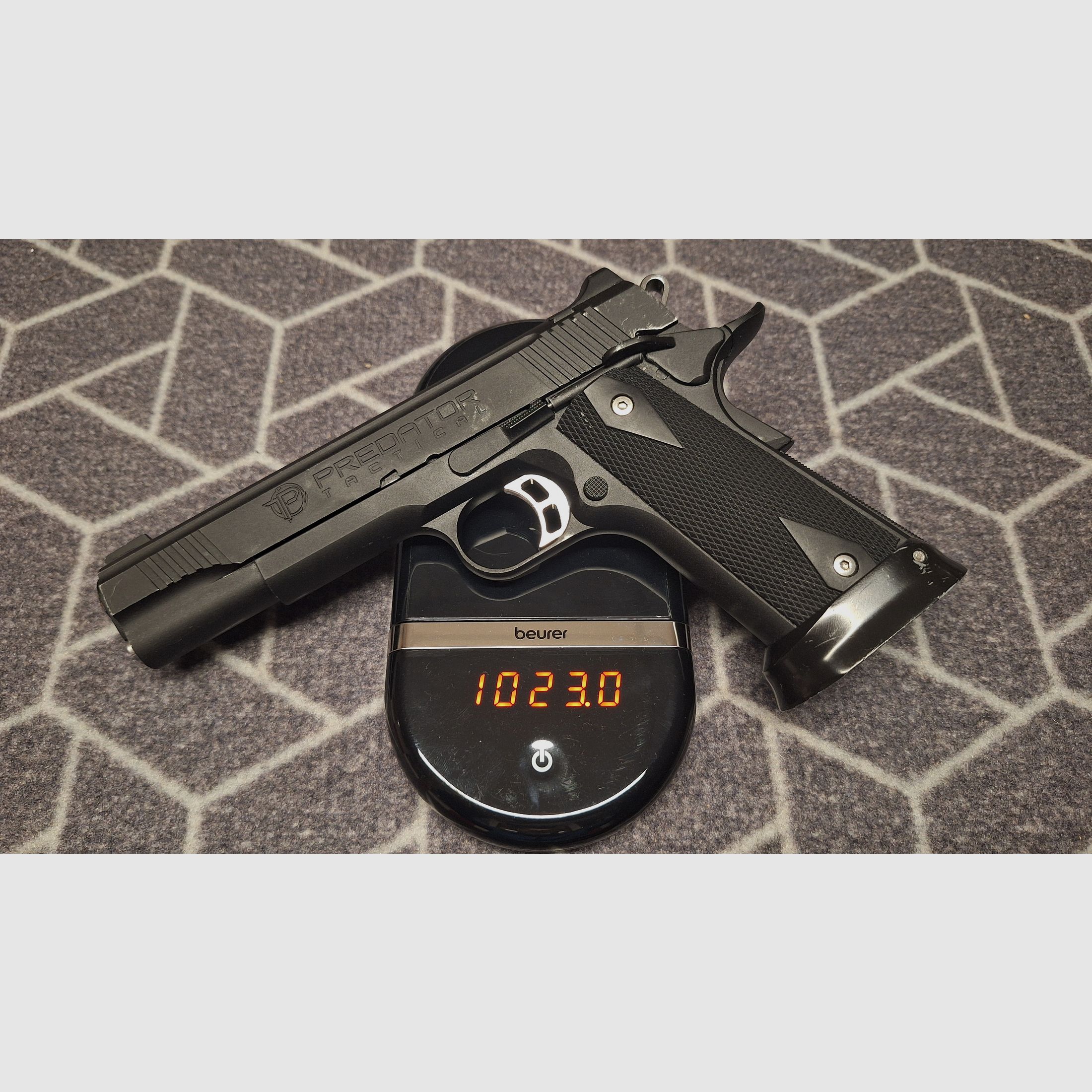 King Arms Predator Tactical Iron Shrike GBB Airsoft Pistol