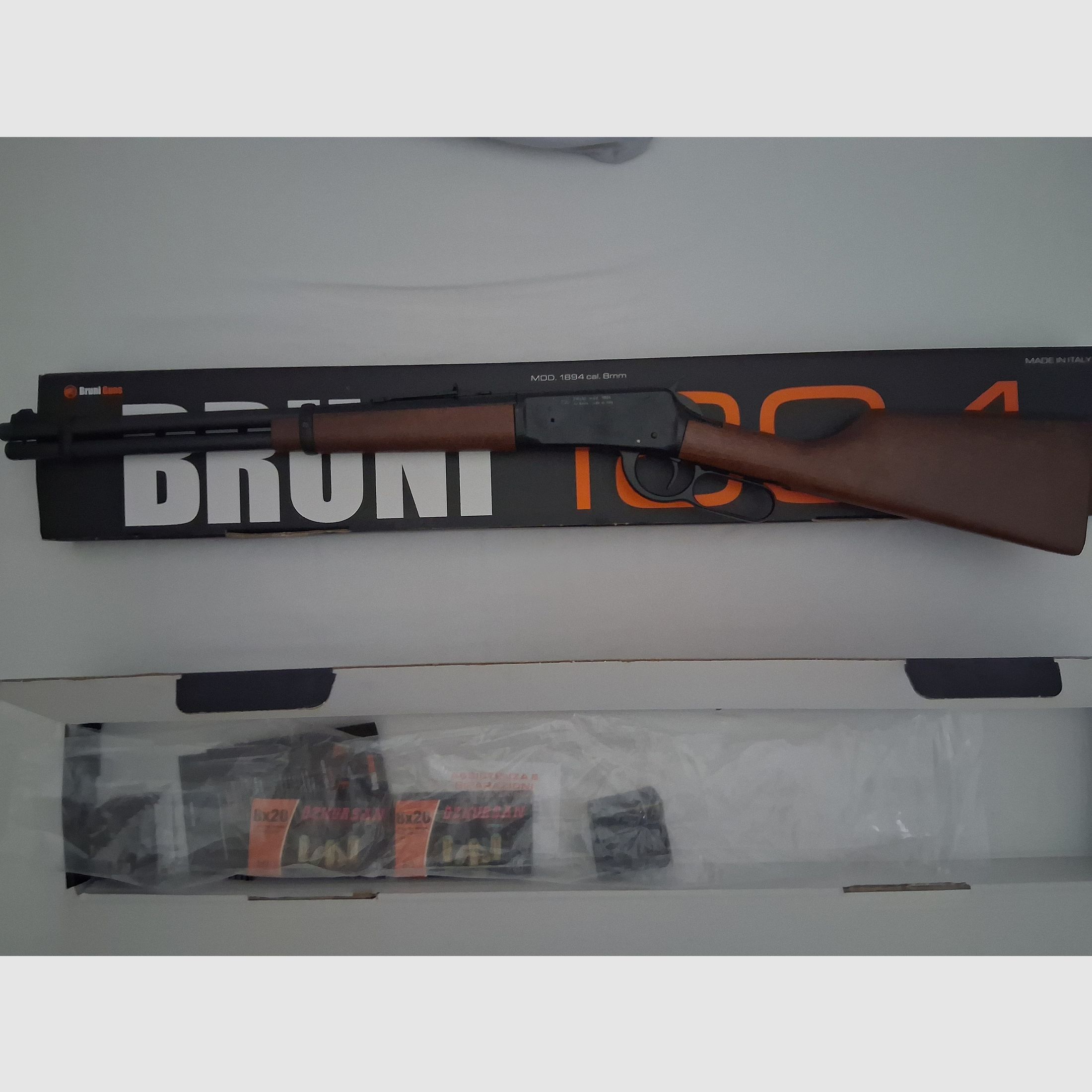 Bruni 1894 8mm Knall. NEU!!!