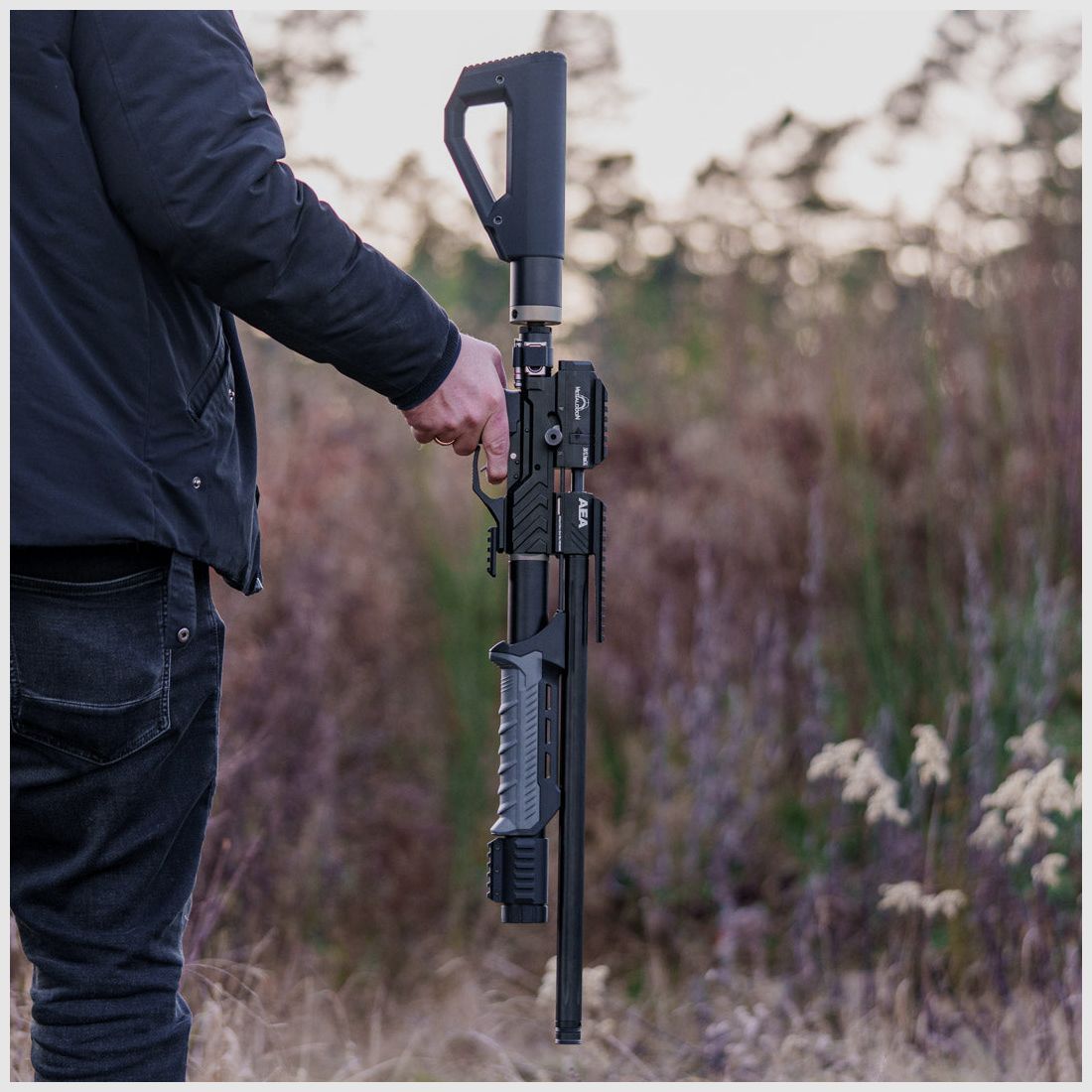 Shoulder Stock | BUTTSTOCK | BLACK | stylish design | AEA MEGALODON