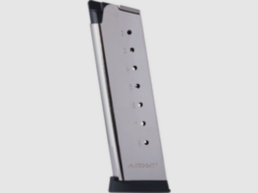 MAGAZIN MAC-GAR COLT 1911 45ACP 8 SCHUSS NICKEL, Bild 2 von 2