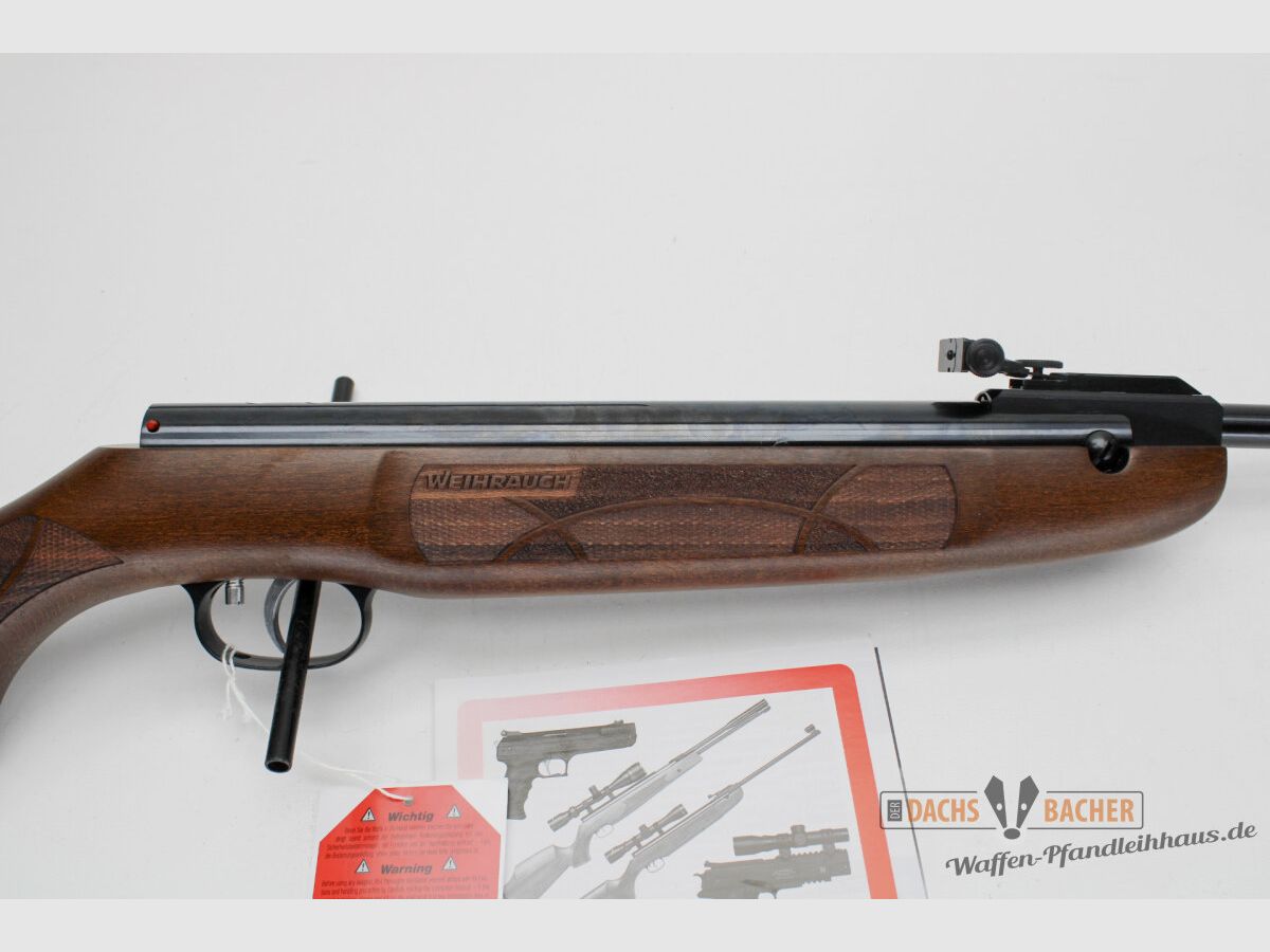 LG carabine à air Weihrauch HW 30 S calibre 4,5mm crosse F-signe