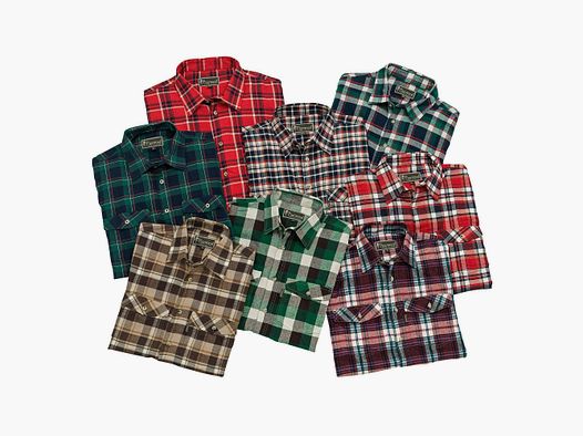 Pinewood Flannel Shirt, Mixed XXL