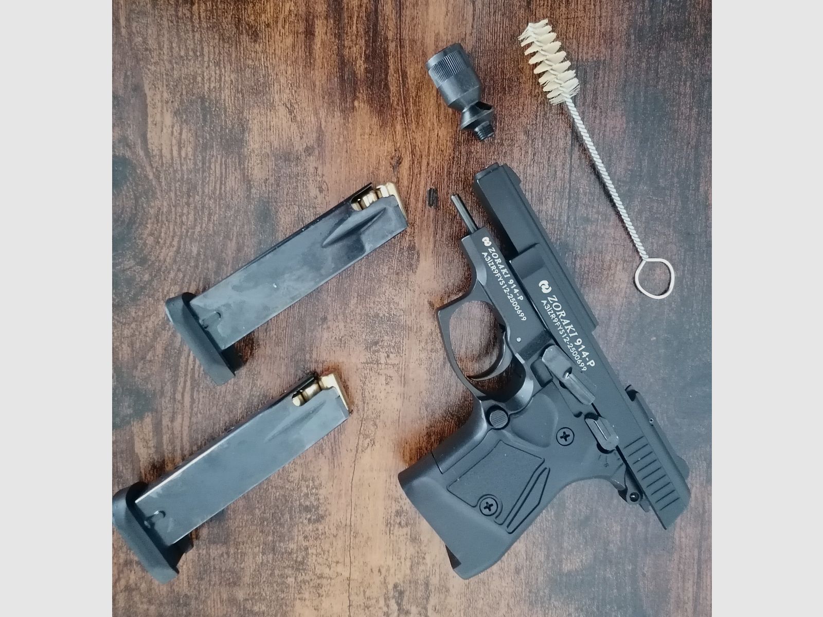 !!NEUWARE!! Zoraki 914 Schwarz 9mm P.A.K im Originalkoffer mit Zubehör