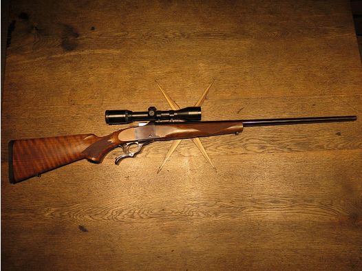 Ruger No 1 single-shot rifle 6.5x68