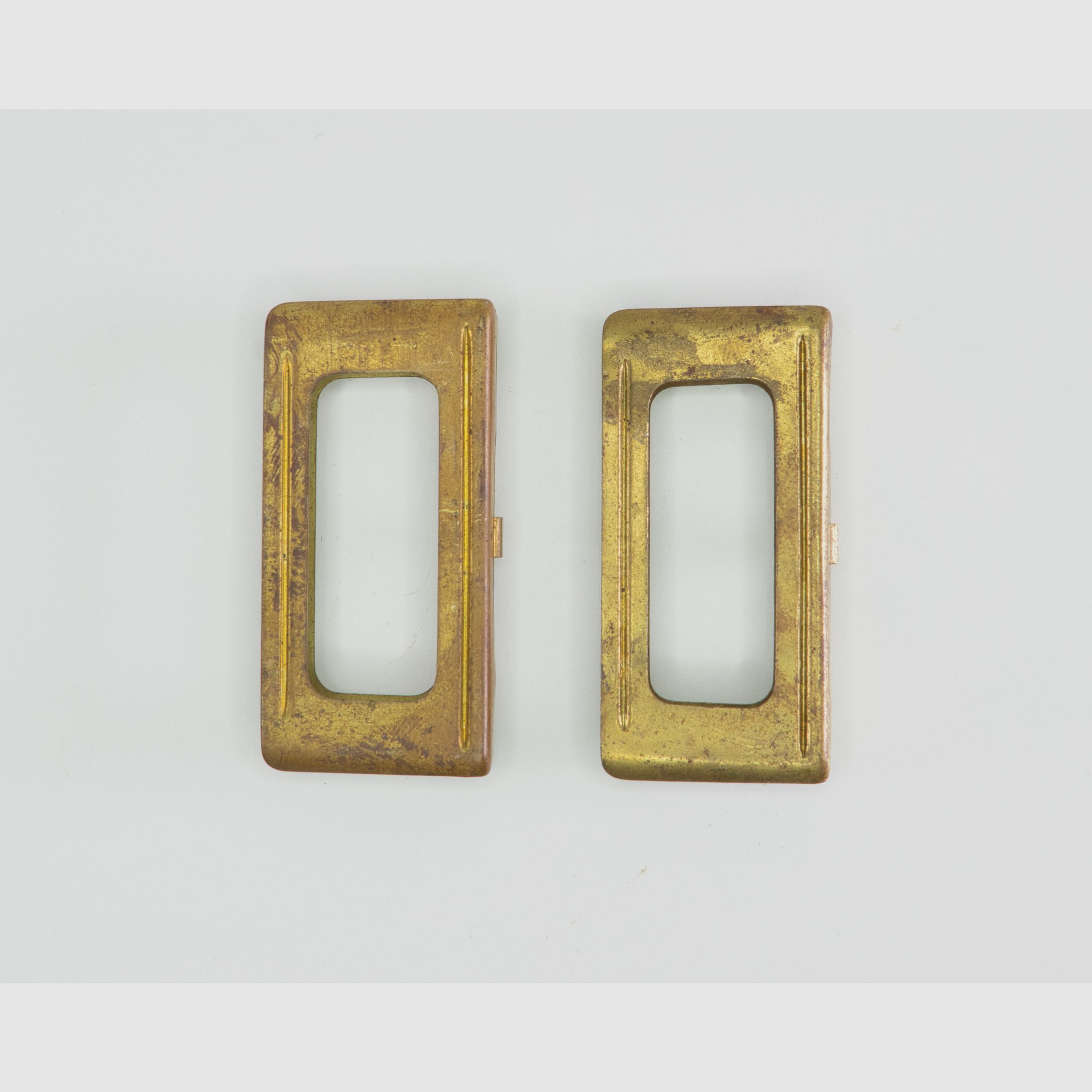 2 Stück original Ladestreifen / Laderahmen für Carcano 6,5 x 52