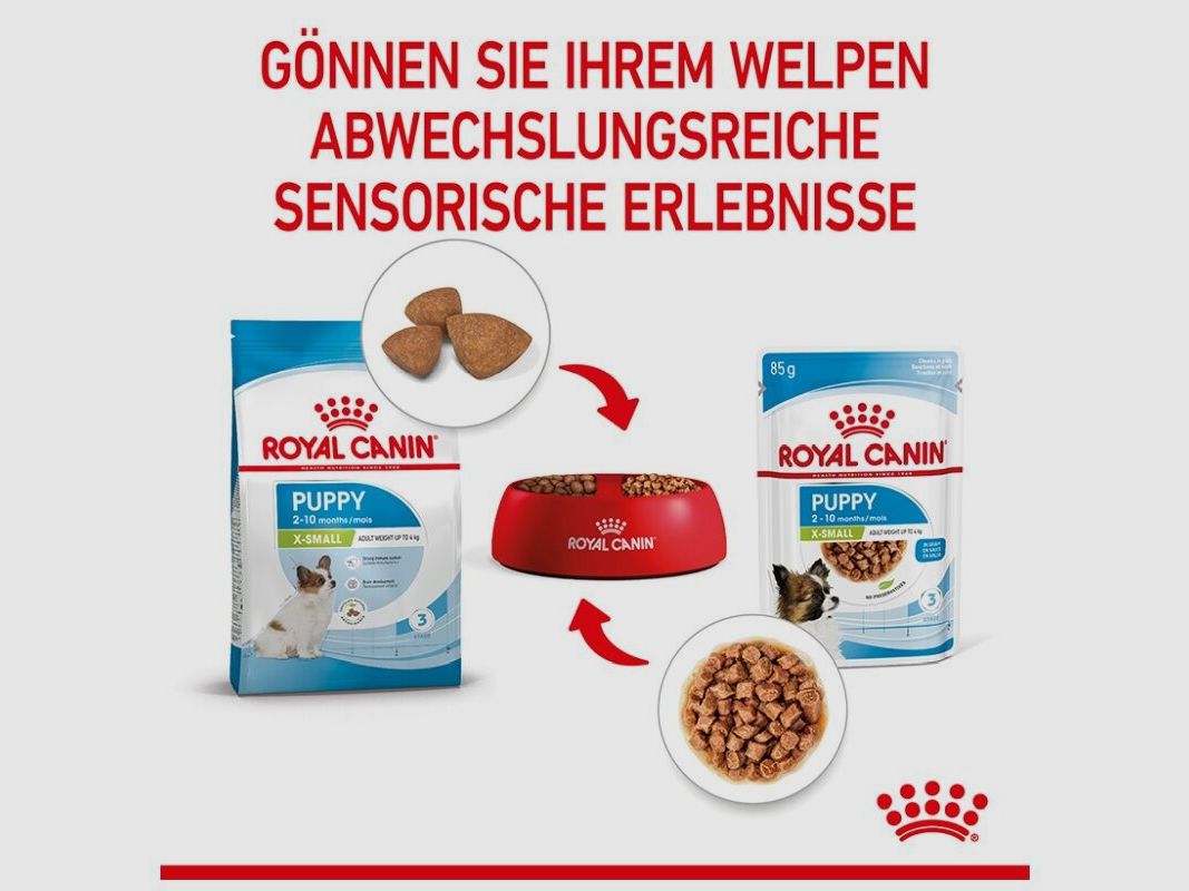 ROYAL CANIN Sehr Kleine Hunde Trockenfutter X-Small Welpen