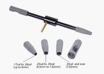 Guía de cañón Führungsstab, guía de limpieza, cerradura incorrecta, herramienta de limpieza de cañón calibre .17 a .30