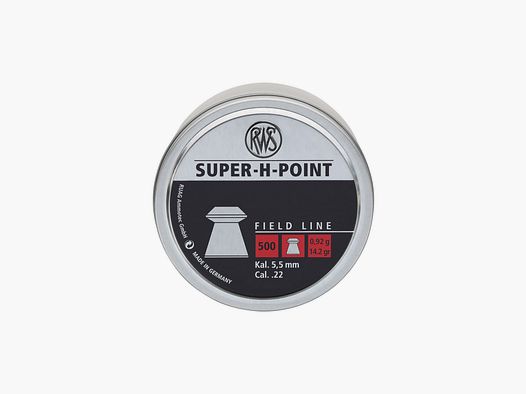 Pallini cal. 5,50 Rws Super H-Point 0,92 g 500 pz
