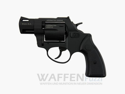 Zoraki R2 blank firing gun black caliber 9mm revolver bang