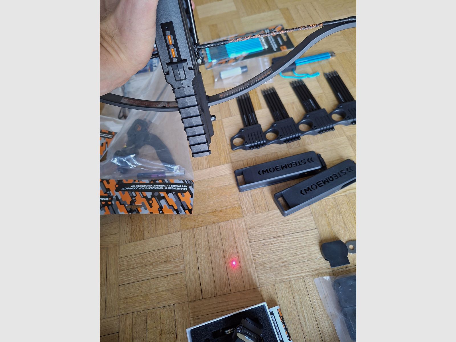 Steambow AR-6 Stinger II - Profi-Vollausstattung
