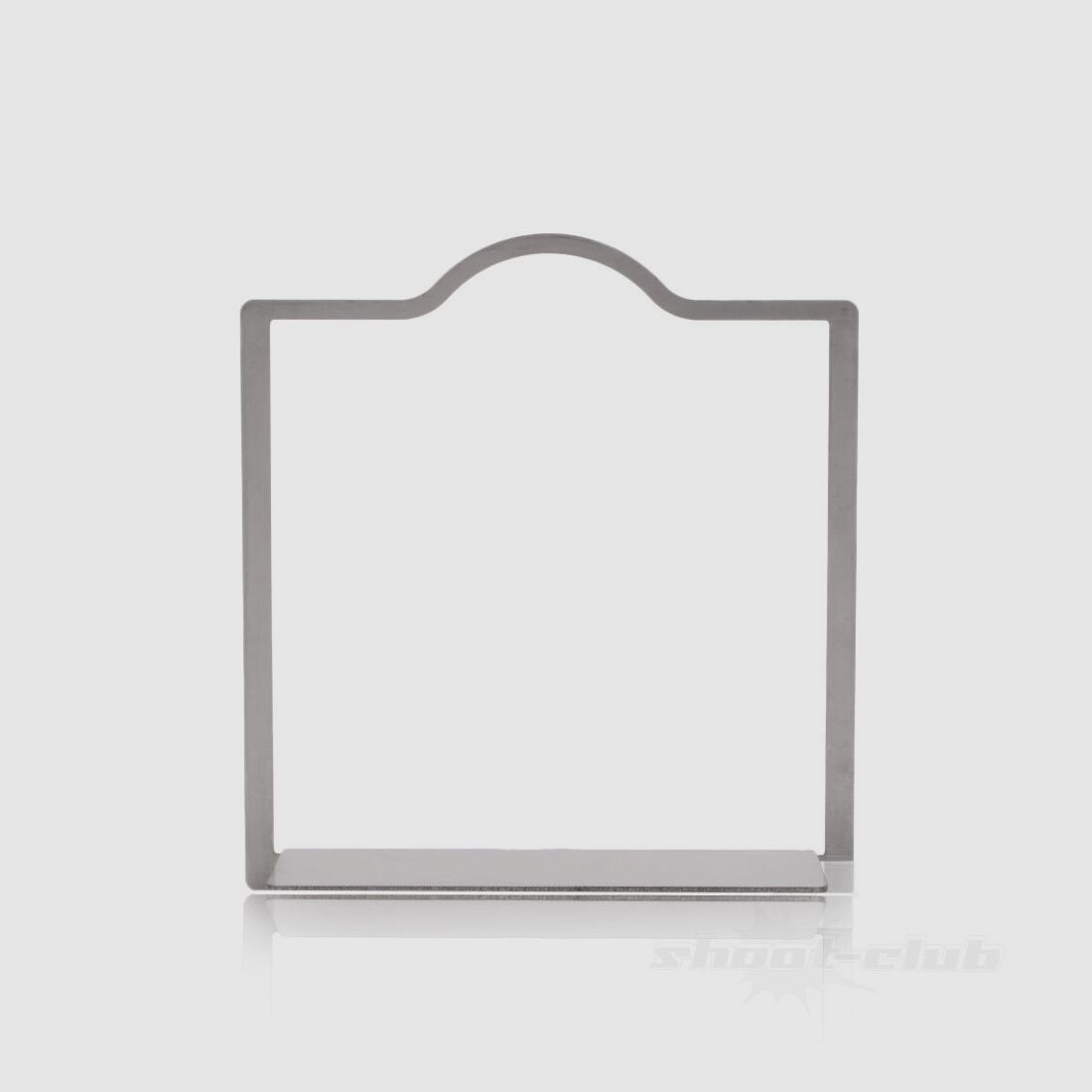 adaptador shoXx para trampa de balas 14x14 cm con área de soporte para