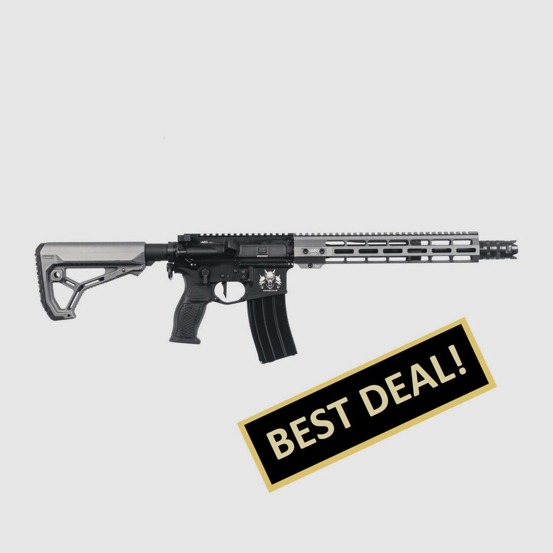 Armi Dallera Custom Mod. CERBERUS - Tactical Grey .223 Rem. Lauf 12,5 Zoll (12,5")