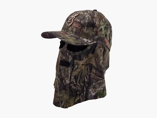 BROWNING Face Mask Camouflage-Mütze mit integriertem Sturmhaube