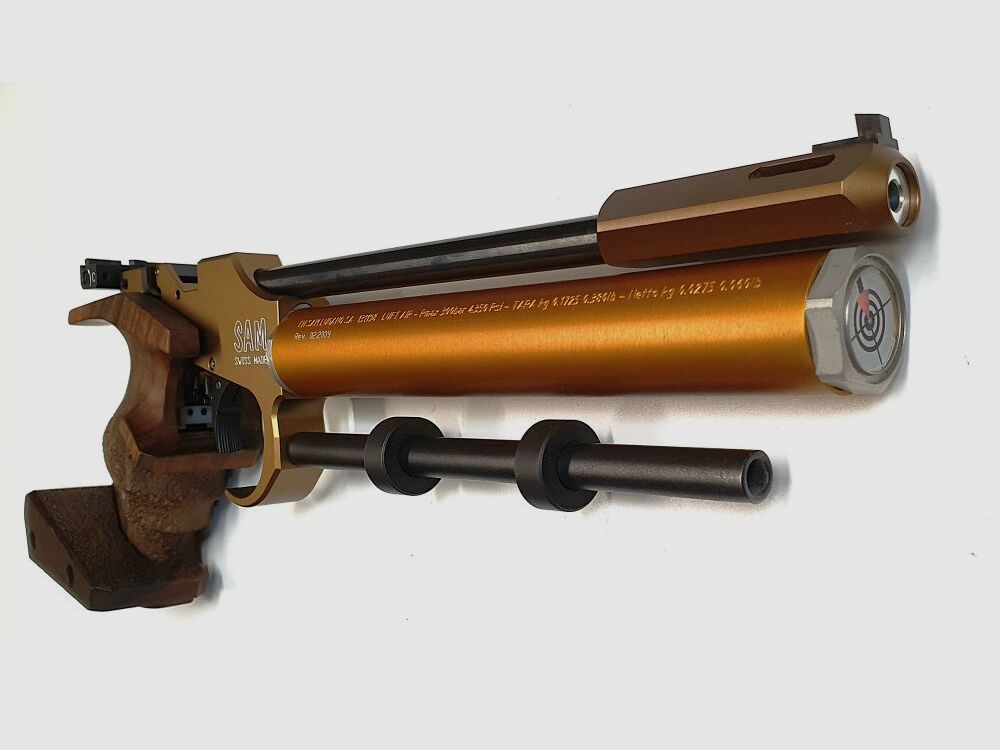Pistola a presión Anschütz SAM M10 Edición Oro
