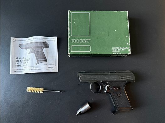 UMAREX Perfecta Mod. FBI 8000 Cal. 8mmK. Fabriqué en Allemagne