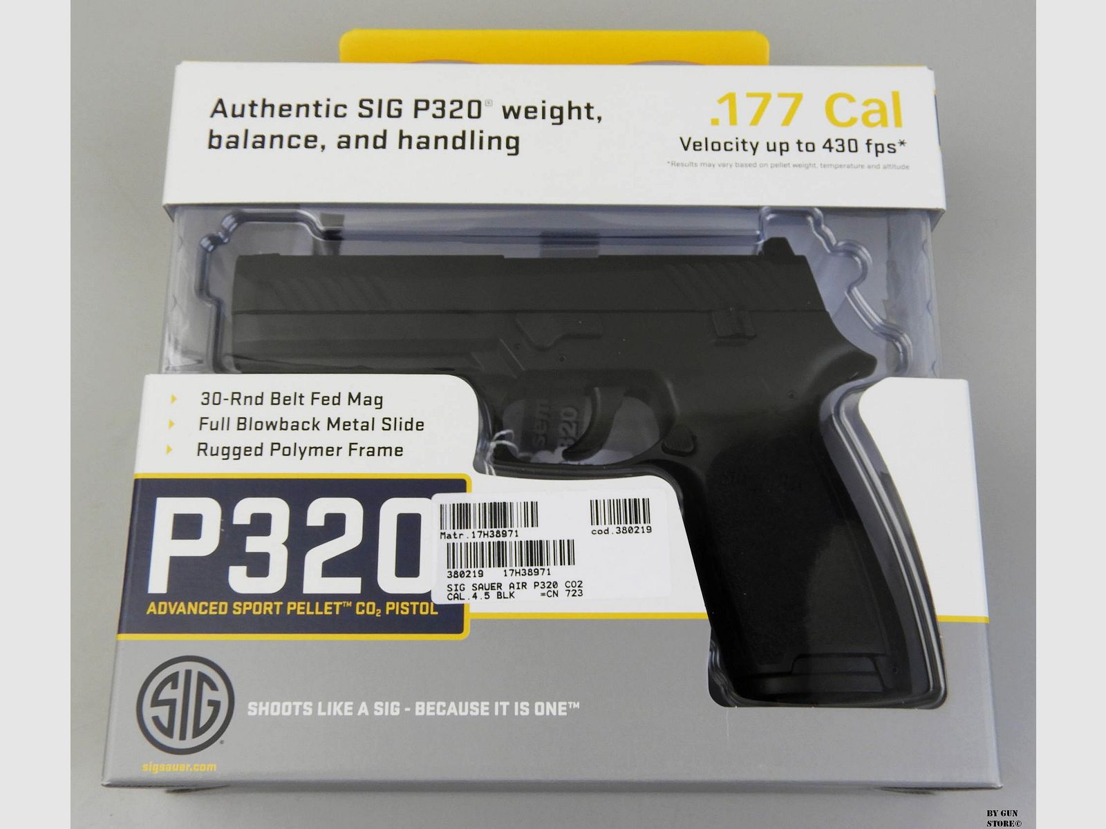 SIG SAUER AIR P320 CO2 PISTOLE CAL.4.5 CYT =CN 723, Bild 5 von 5